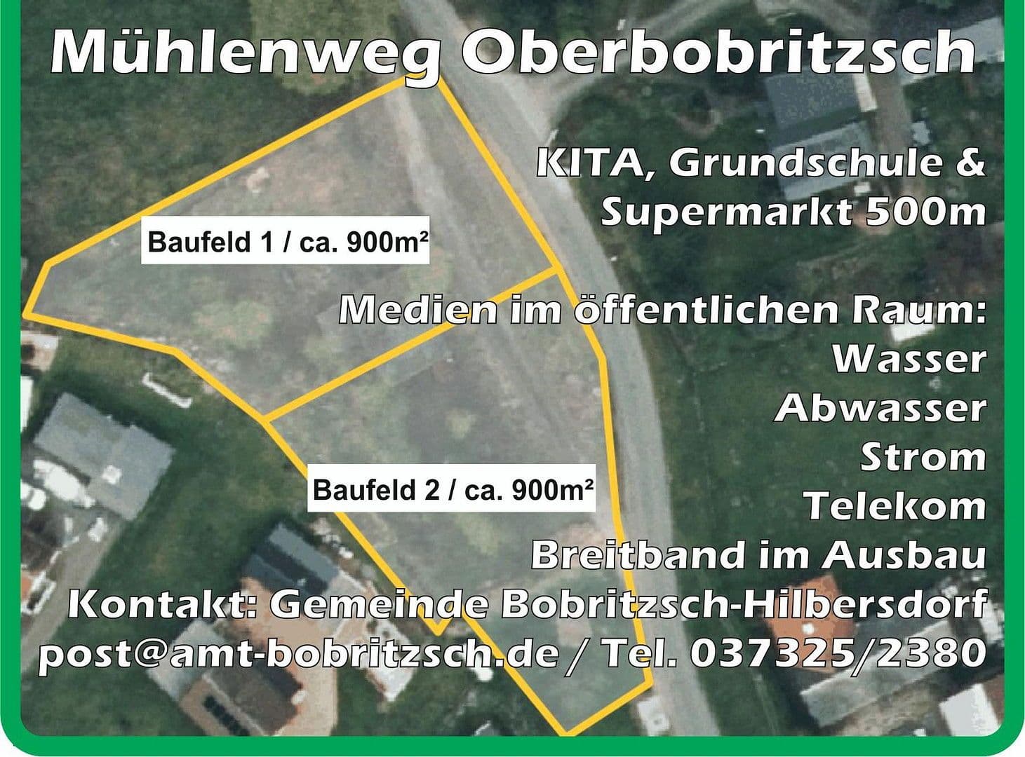 Predaj pozemku 910 m², Mühlenweg, Bobritzsch-Hilbersdorf, Sasko Predaj pozemku 910 m², Mühlenweg, Bobritzsch-Hilbersdorf, Sasko