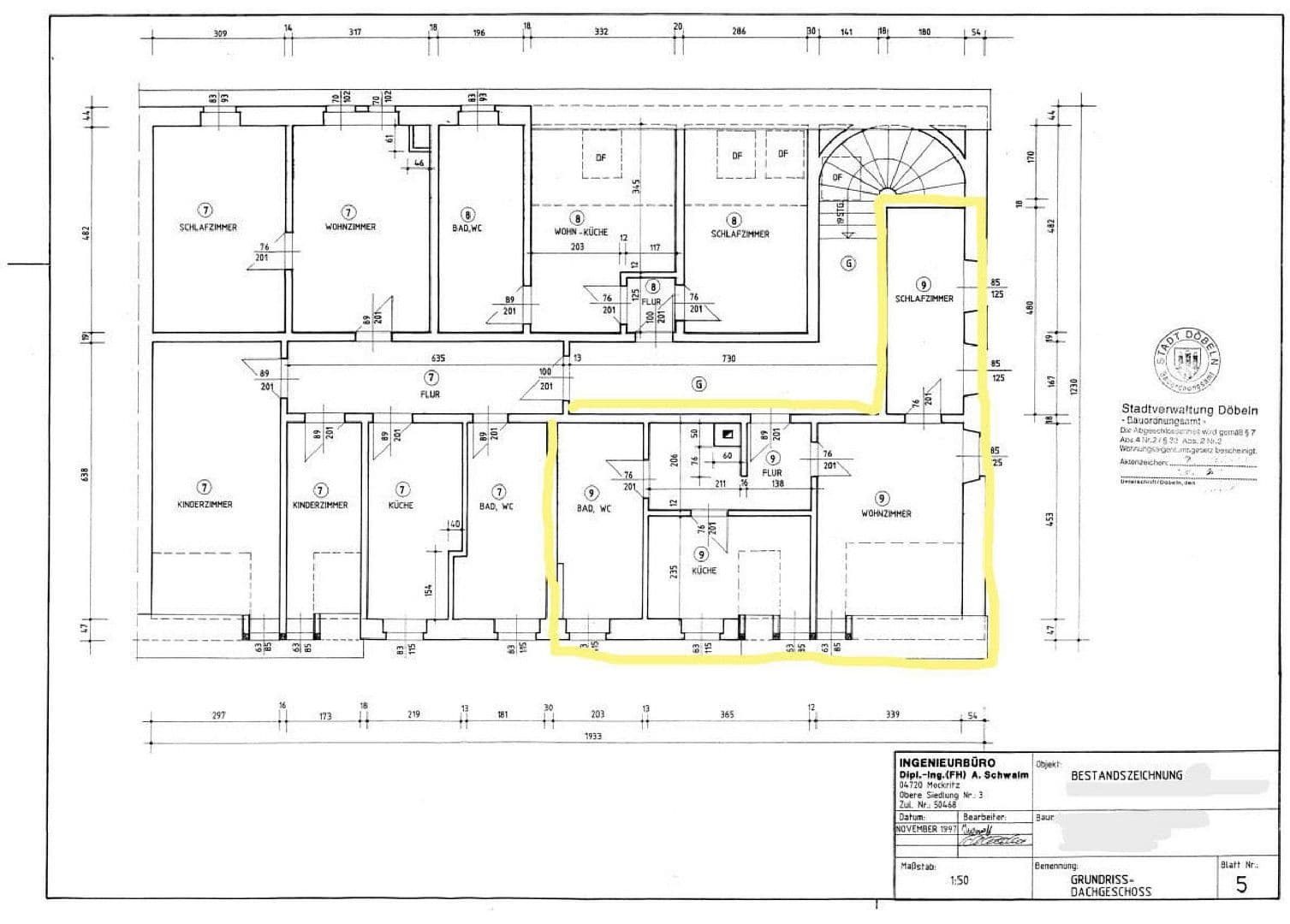 Prenájom bytu 2-izbový 46 m², Leipziger Straße 8, Döbeln, Sasko Prenájom bytu 2-izbový 46 m², Leipziger Straße 8, Döbeln, Sasko