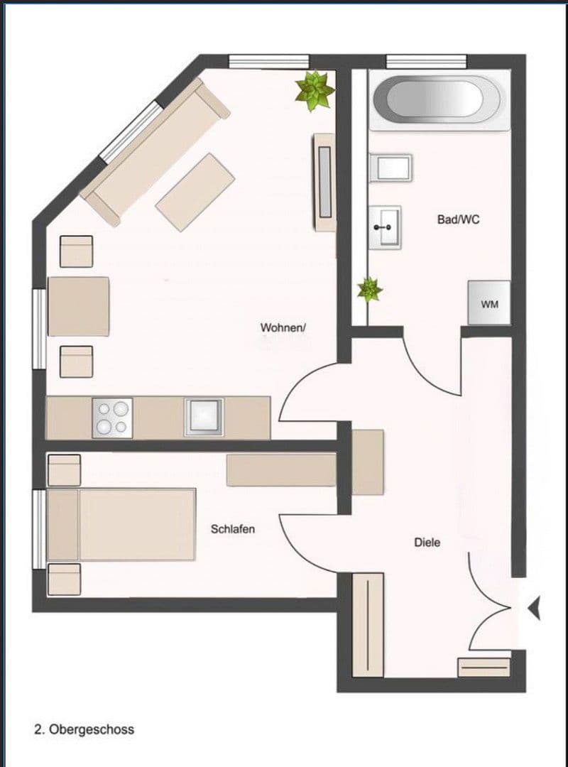 Prenájom bytu 2-izbový 47 m², Brehmestraße 1, Leipzig, Sasko Prenájom bytu 2-izbový 47 m², Brehmestraße 1, Leipzig, Sasko