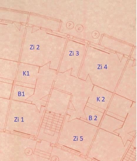Prenájom bytu 5-izbový 118 m², Otto Worms Straße, Gera, Durínsko Prenájom bytu 5-izbový 118 m², Otto Worms Straße, Gera, Durínsko
