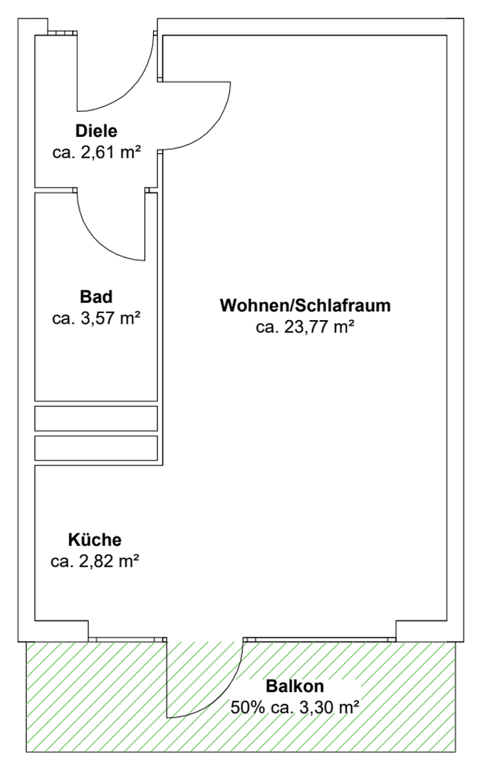 Predaj bytu 1-izbový 37 m², München, Bavorsko Predaj bytu 1-izbový 37 m², München, Bavorsko