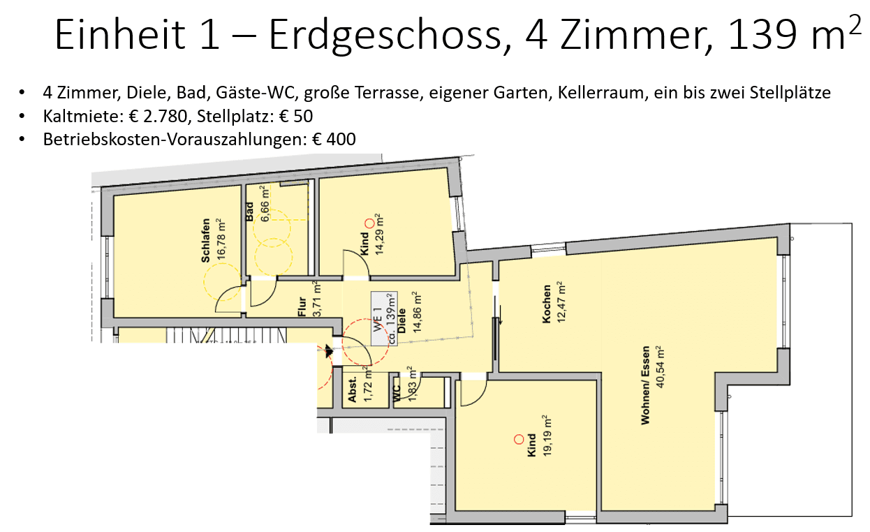 Prenájom bytu 3-izbový 95 m², Erkerstrasse 23, Köln Porz Ensen, Severné Porýnie - Westfálsko Prenájom bytu 3-izbový 95 m², Erkerstrasse 23, Köln Porz Ensen, Severné Porýnie - Westfálsko