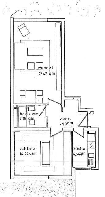 Predaj bytu 2-izbový 50 m², München, Bavorsko Predaj bytu 2-izbový 50 m², München, Bavorsko