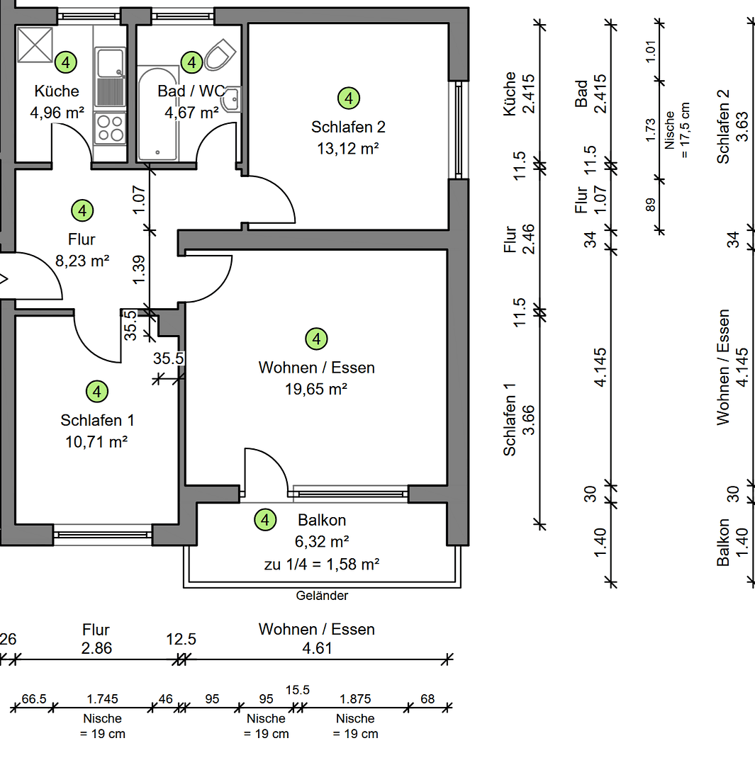 Prenájom bytu 2-izbový 63 m², Gefrees, Bavorsko Prenájom bytu 2-izbový 63 m², Gefrees, Bavorsko
