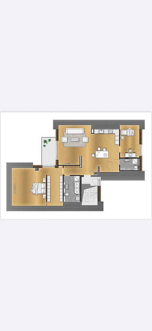 Prenájom bytu 3-izbový 110 m², Gwinnerstraße 35, Frankfurt am Main, Hesensko Prenájom bytu 3-izbový 110 m², Gwinnerstraße 35, Frankfurt am Main, Hesensko
