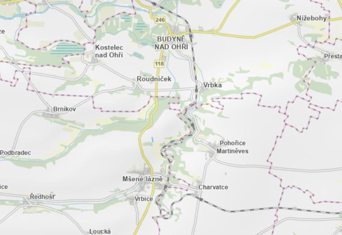 Predaj pozemku 3.787 m², Mšené-lázně, Ústecký kraj Predaj pozemku 3.787 m², Mšené-lázně, Ústecký kraj
