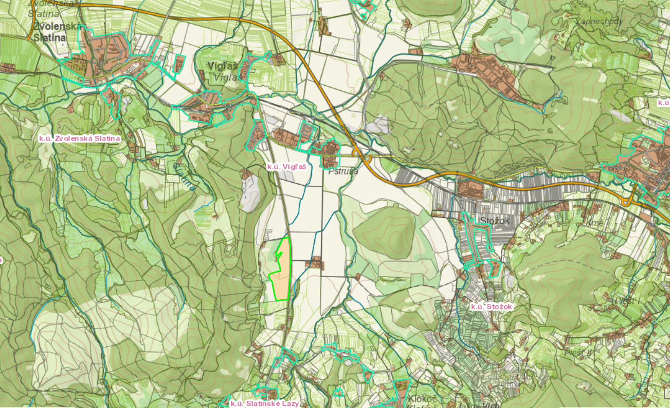 Predaj pozemku 647.000 m², Vígľaš, Banskobystrický kraj Predaj pozemku 647.000 m², Vígľaš, Banskobystrický kraj