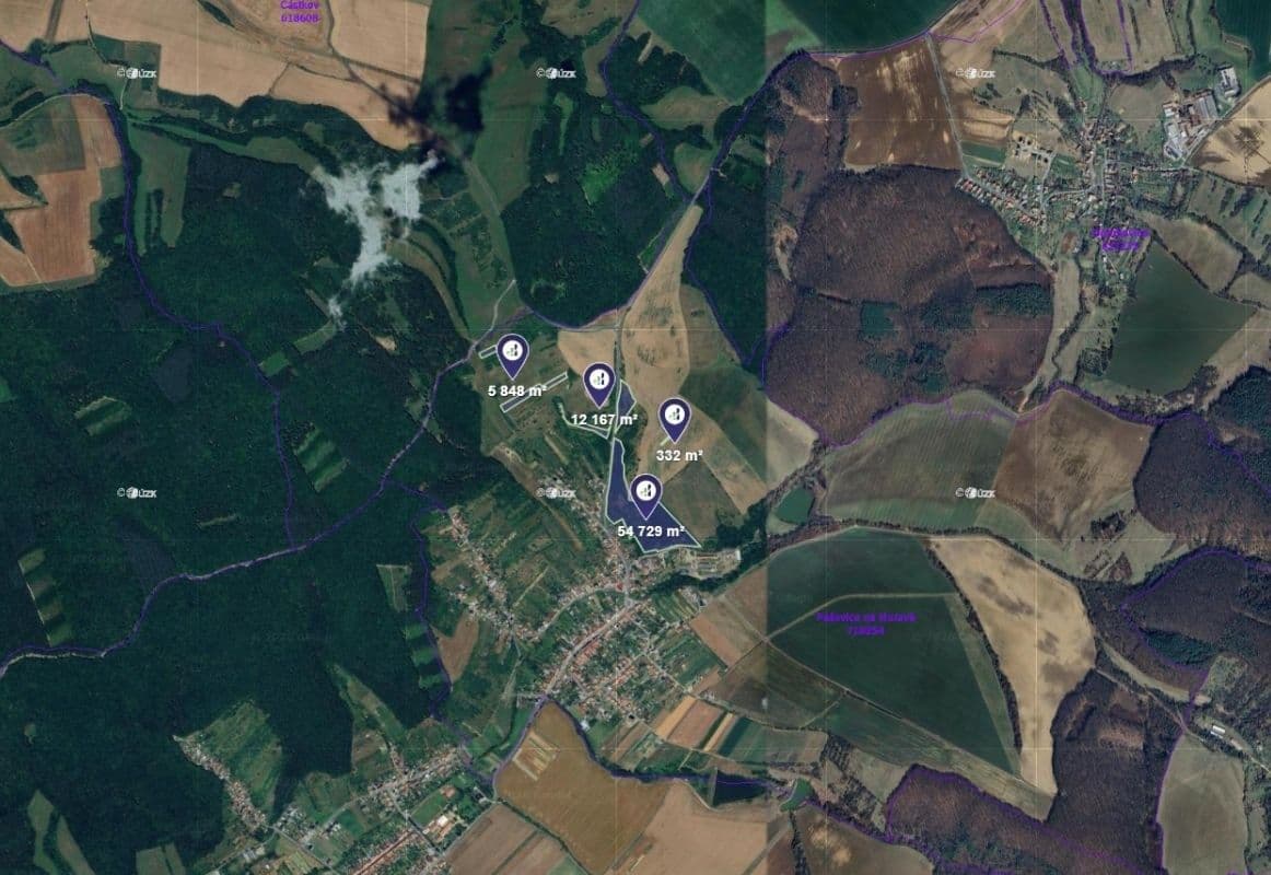 Predaj pozemku 1.740 m², Pašovice, Zlínský kraj Predaj pozemku 1.740 m², Pašovice, Zlínský kraj