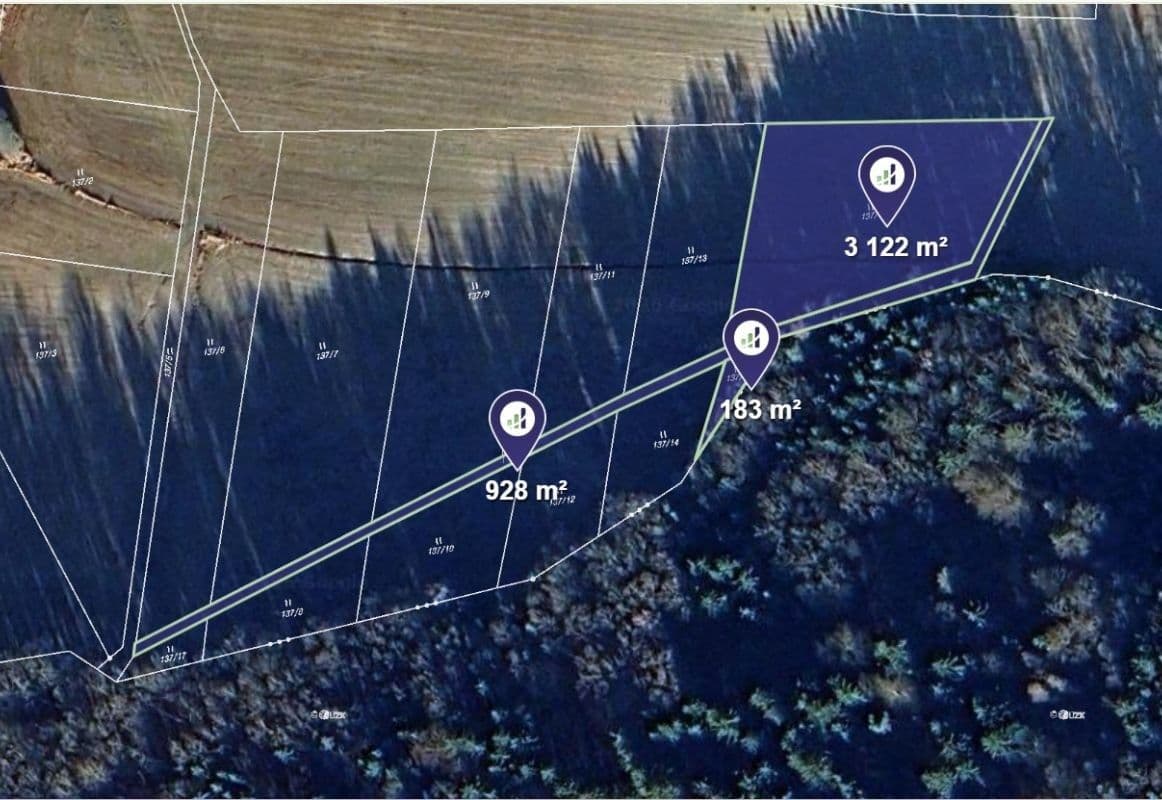 Predaj pozemku 4.057 m², Předotice, Jihočeský kraj Predaj pozemku 4.057 m², Předotice, Jihočeský kraj