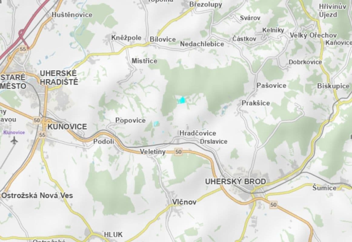 Predaj pozemku 57.811 m², Hradčovice, Zlínský kraj Predaj pozemku 57.811 m², Hradčovice, Zlínský kraj