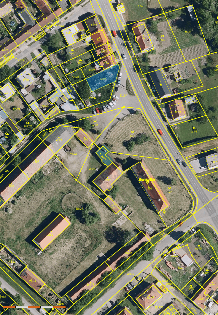 Predaj pozemku 819 m², Branišovice, Jihomoravský kraj Predaj pozemku 819 m², Branišovice, Jihomoravský kraj