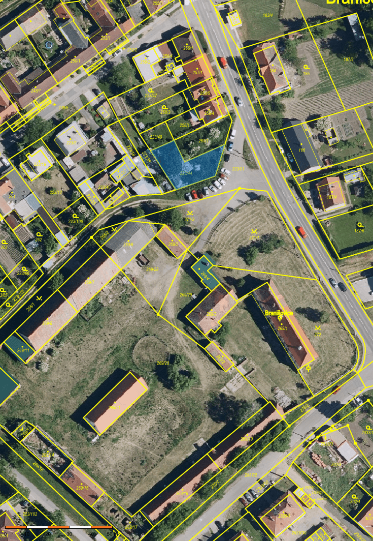 Predaj pozemku 819 m², Branišovice, Jihomoravský kraj Predaj pozemku 819 m², Branišovice, Jihomoravský kraj
