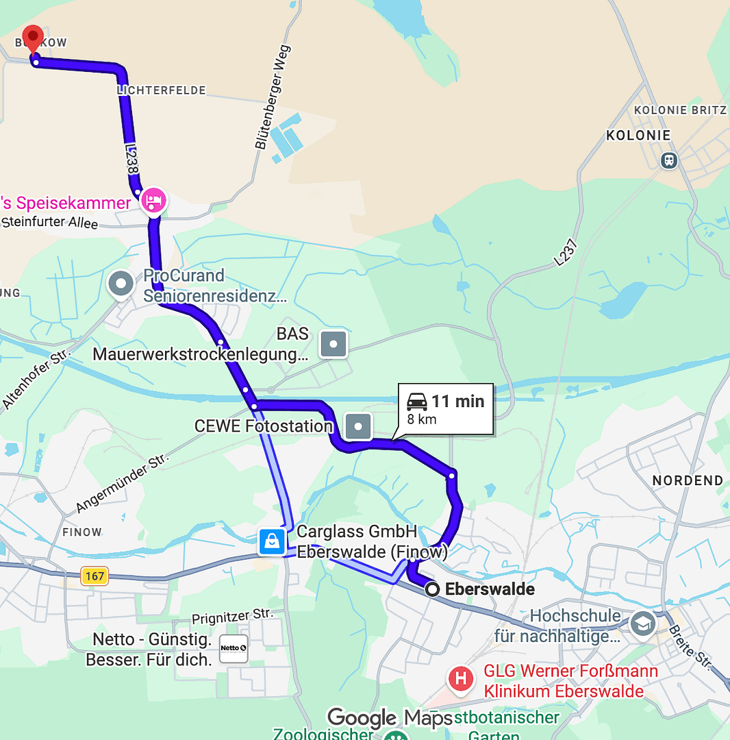 Prenájom bytu 2-izbový 50 m², Buckow 1b, Schorfheide, Brandenbursko Prenájom bytu 2-izbový 50 m², Buckow 1b, Schorfheide, Brandenbursko