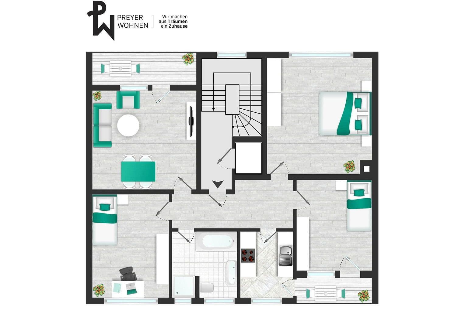 Predaj bytu 4-izbový 114 m², Theodor-Heuss-Ring 42, Köln, Severné Porýnie - Westfálsko Predaj bytu 4-izbový 114 m², Theodor-Heuss-Ring 42, Köln, Severné Porýnie - Westfálsko