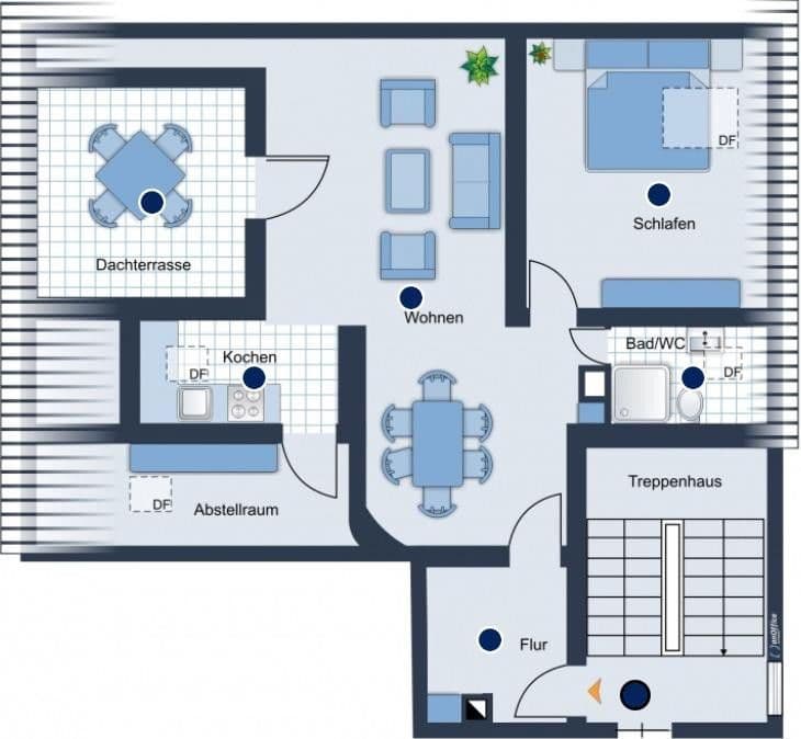 Predaj bytu 2-izbový 59 m², Bahnhofstrasse 17, Schifferstadt, Porýnie-Falcko Predaj bytu 2-izbový 59 m², Bahnhofstrasse 17, Schifferstadt, Porýnie-Falcko