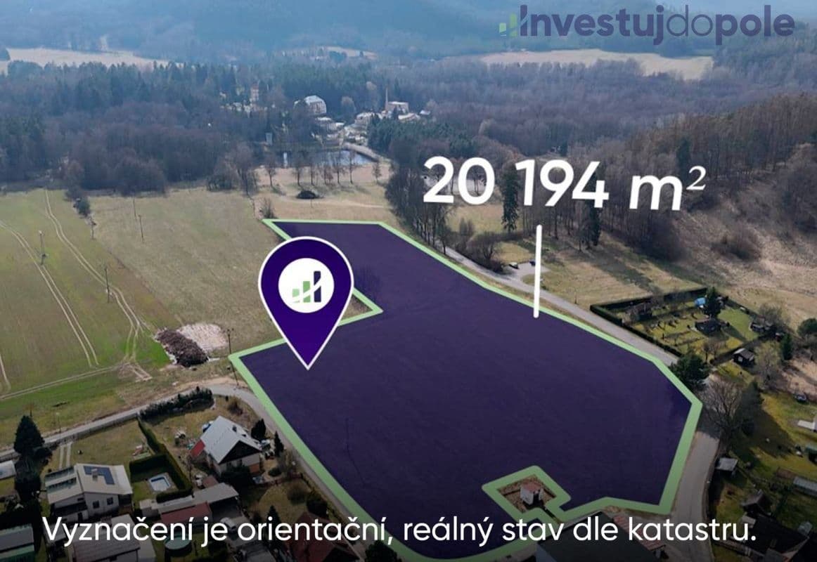Predaj pozemku 20.194 m², Osečná, Liberecký kraj Predaj pozemku 20.194 m², Osečná, Liberecký kraj