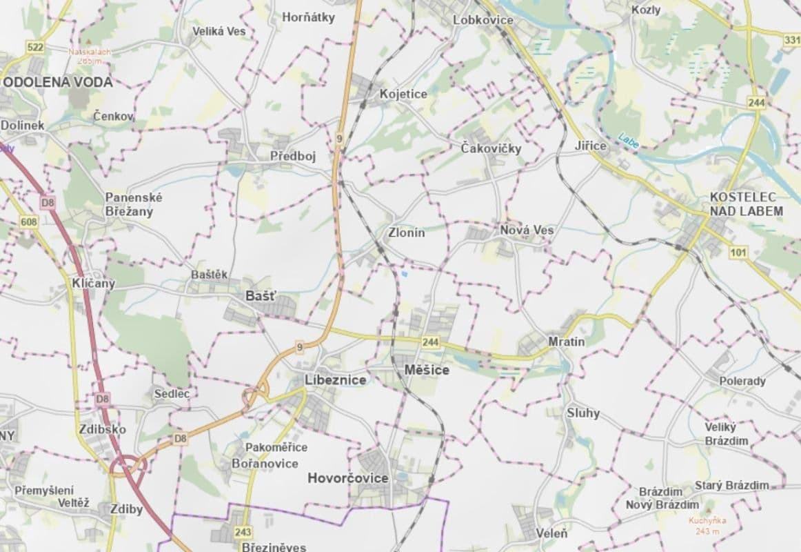 Predaj pozemku 5.086 m², Měšice, Středočeský kraj Predaj pozemku 5.086 m², Měšice, Středočeský kraj