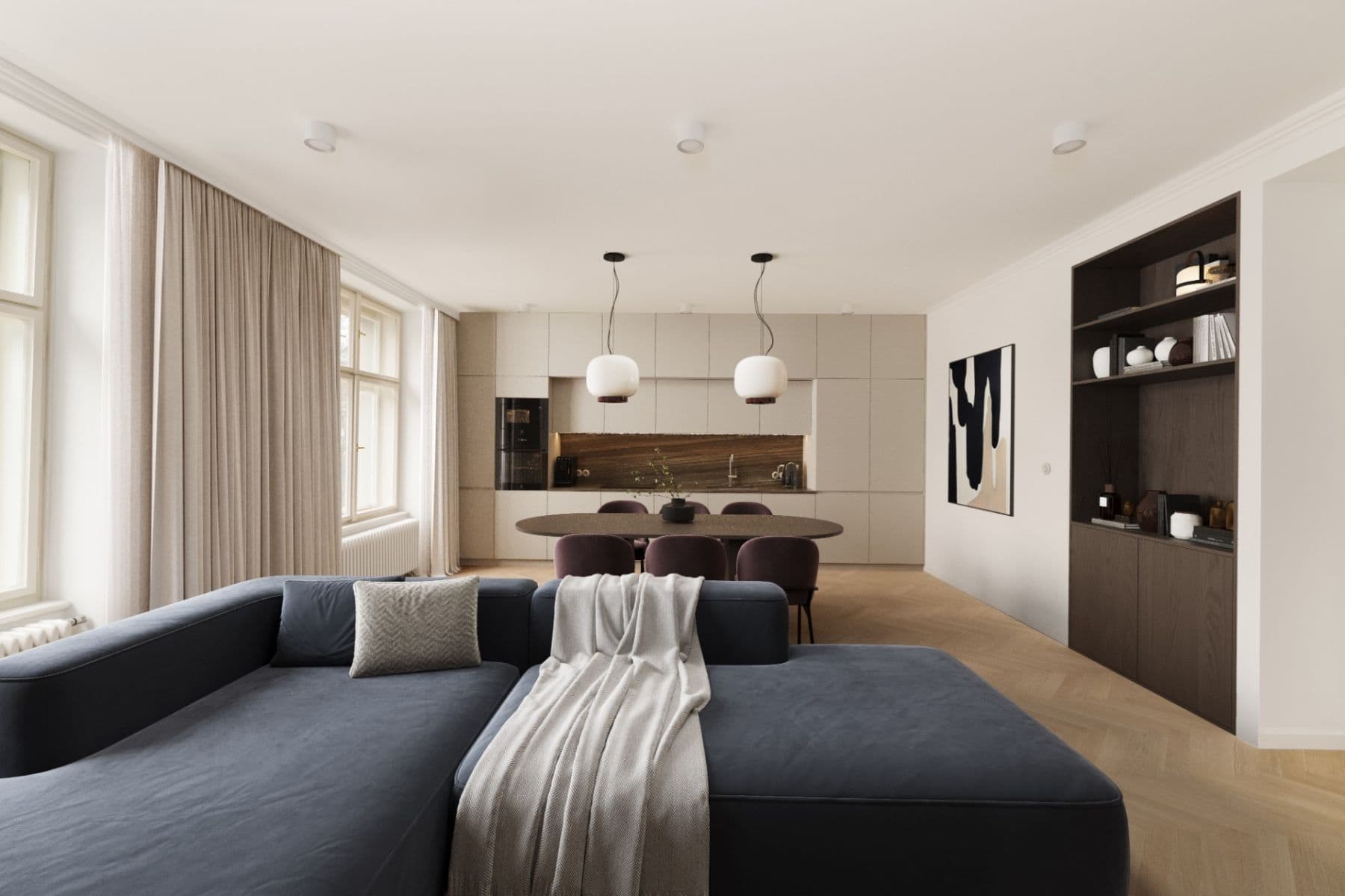 Predaj bytu 3-izbový 97 m², Rejskova, Praha, Praha Predaj bytu 3-izbový 97 m², Rejskova, Praha, Praha