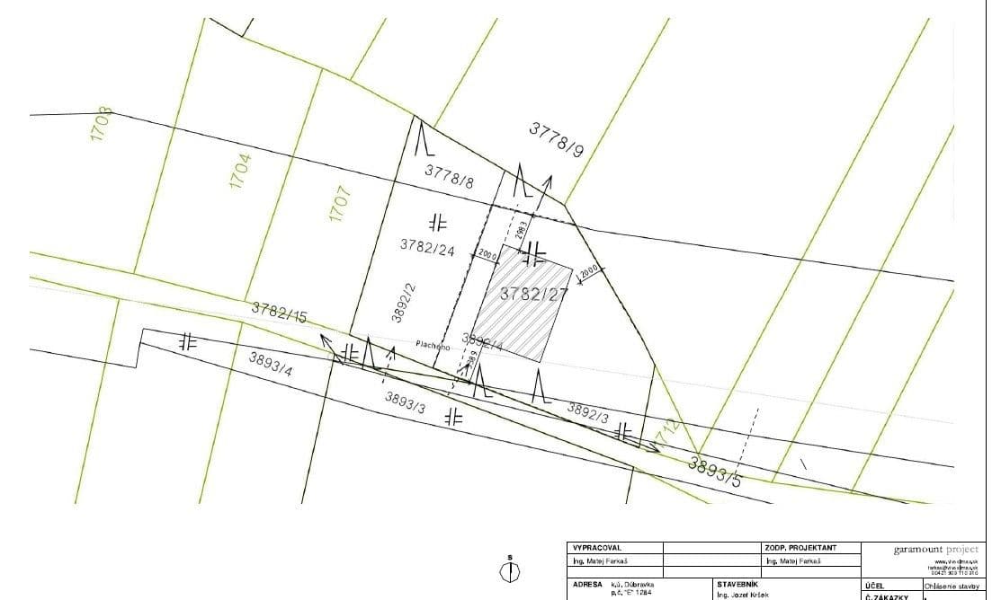 Predaj pozemku 218 m², Plachého, Dúbravka, Bratislavský kraj Predaj pozemku 218 m², Plachého, Dúbravka, Bratislavský kraj