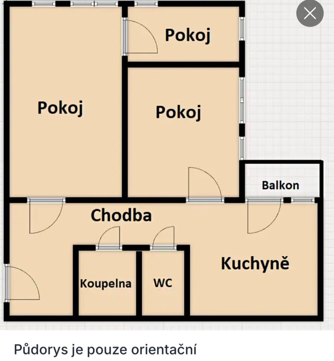Predaj bytu 3-izbový 56 m², Francouzská, Ostrava, Moravskoslezský kraj Predaj bytu 3-izbový 56 m², Francouzská, Ostrava, Moravskoslezský kraj