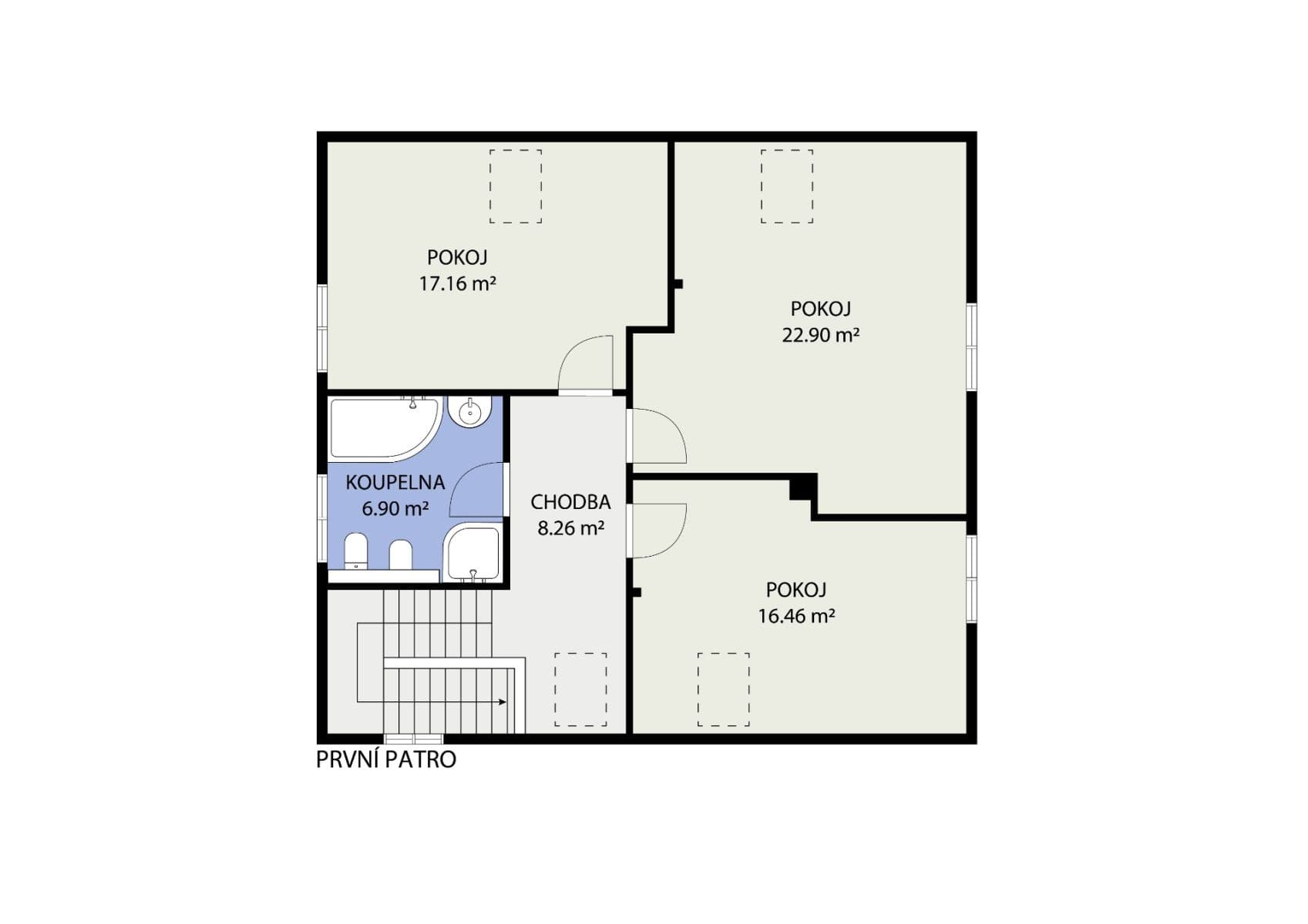 Predaj domu 225 m², pozemok 912 m², Na Libovínek, Bašť, Středočeský kraj Predaj domu 225 m², pozemok 912 m², Na Libovínek, Bašť, Středočeský kraj