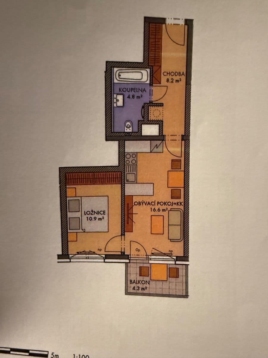 Predaj bytu 2-izbový 47 m², Honzíkova, Praha, Praha Predaj bytu 2-izbový 47 m², Honzíkova, Praha, Praha