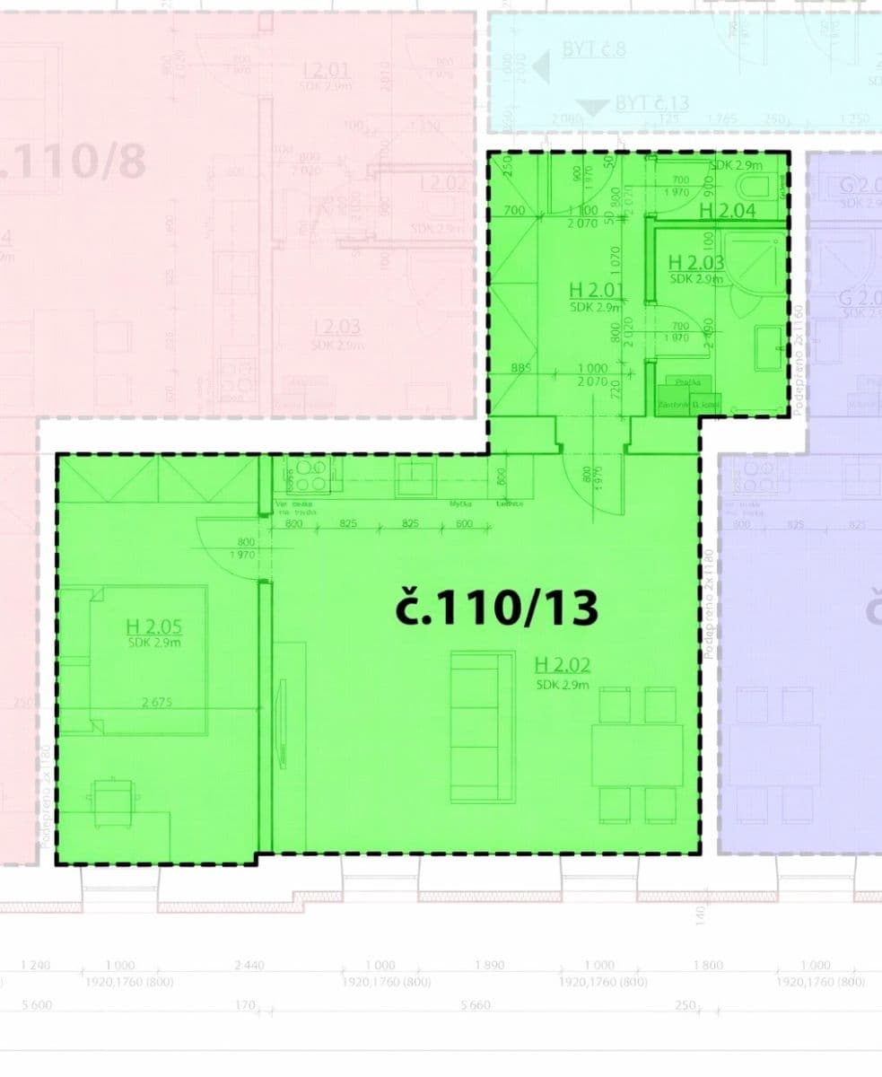 Prenájom bytu 2-izbový 66 m², Výpravní, Brno, Jihomoravský kraj Prenájom bytu 2-izbový 66 m², Výpravní, Brno, Jihomoravský kraj