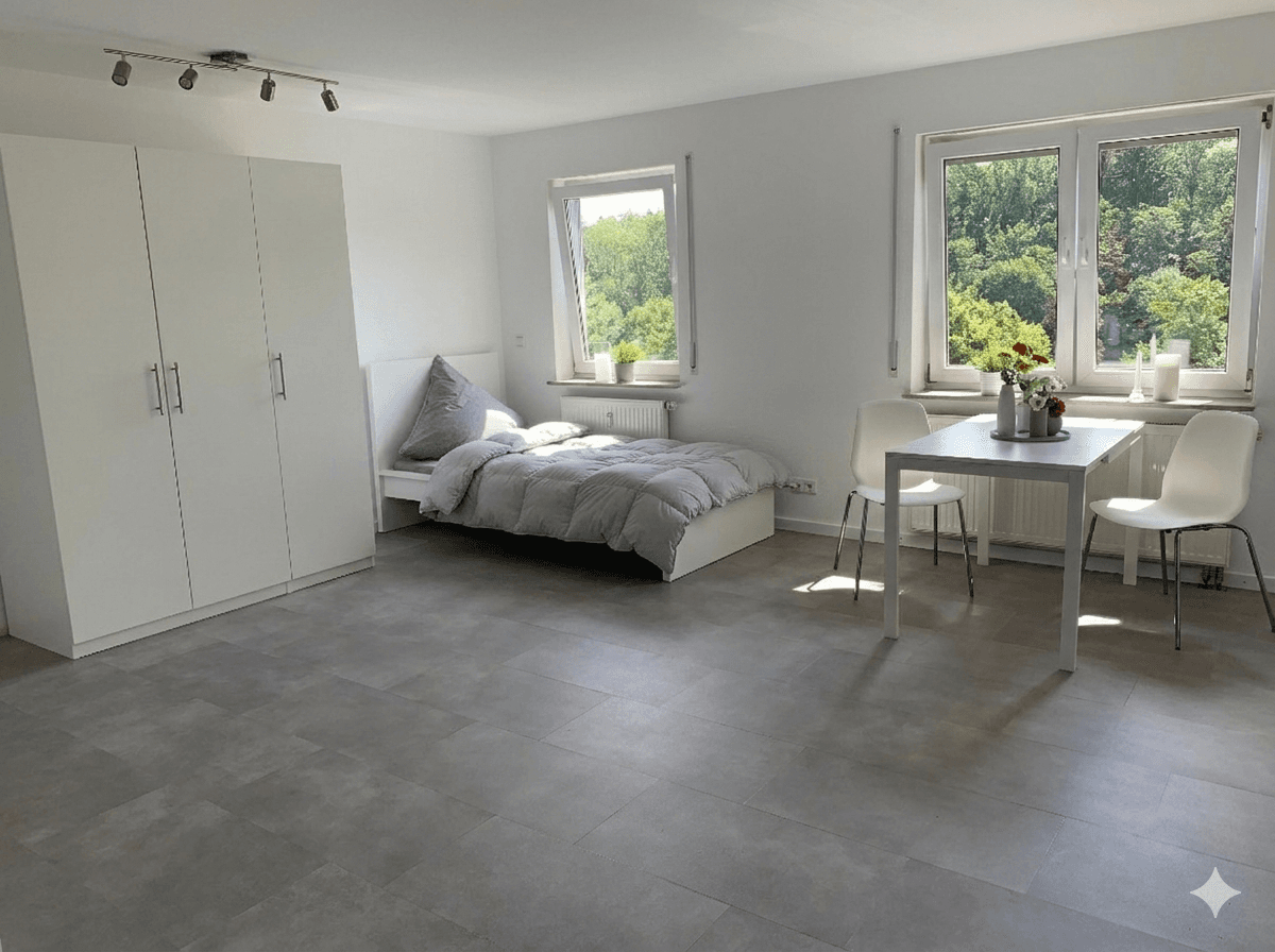 Prenájom bytu 1-izbový 31 m², Stuttgart-Möhringen, Bádensko-Wurttembersko Prenájom bytu 1-izbový 31 m², Stuttgart-Möhringen, Bádensko-Wurttembersko