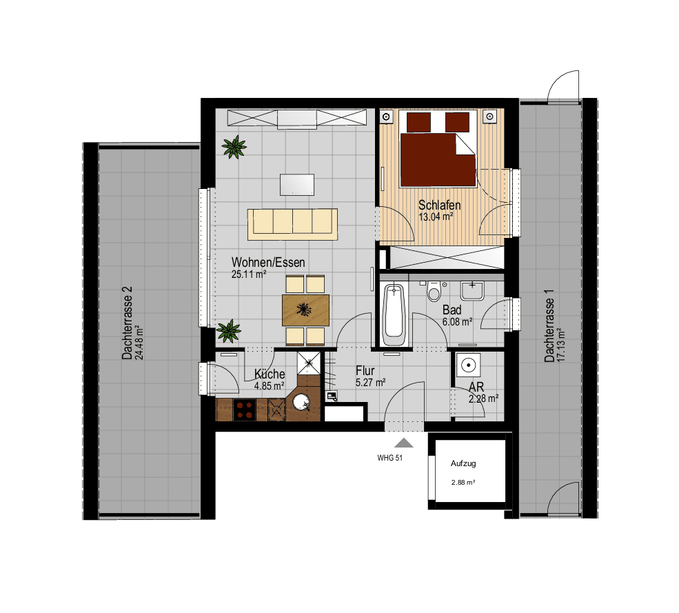 Predaj bytu 2-izbový 78 m², Franz-Marc-Straße 1, Puchheim-Bahnhof, Bavorsko Predaj bytu 2-izbový 78 m², Franz-Marc-Straße 1, Puchheim-Bahnhof, Bavorsko