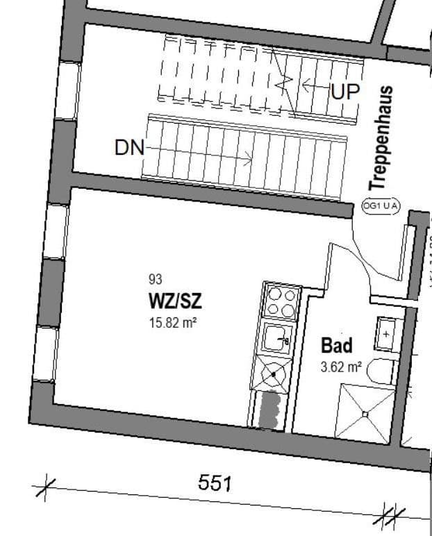 Prenájom bytu 1-izbový 20 m², Kirchstraße 6, Rüdesheim am Rhein, Hesensko Prenájom bytu 1-izbový 20 m², Kirchstraße 6, Rüdesheim am Rhein, Hesensko