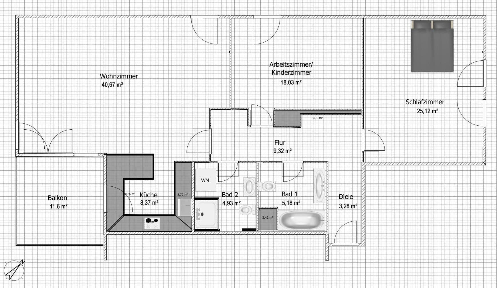 Predaj bytu 3-izbový 121 m², Berlin, Berlín Predaj bytu 3-izbový 121 m², Berlin, Berlín