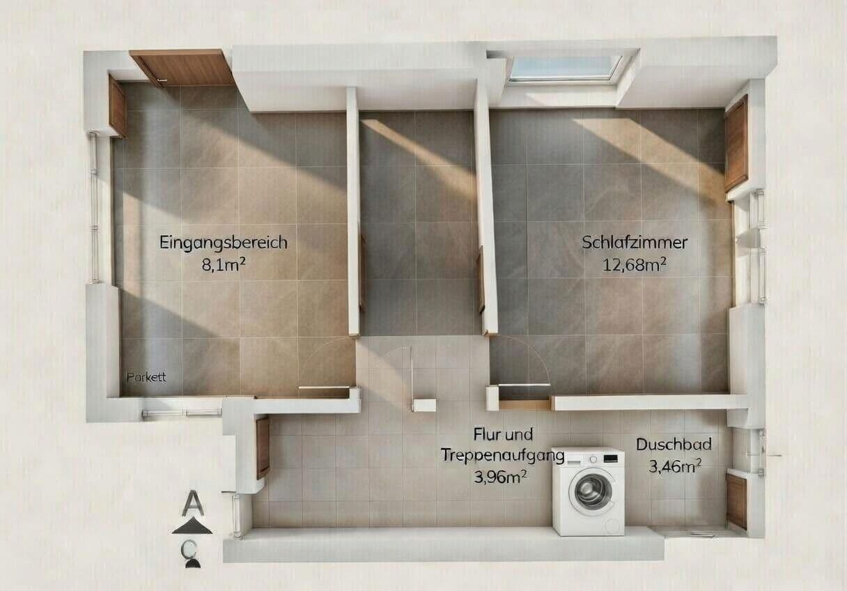 Prenájom domu 98 m², pozemek 200 m², Pflaumbachstraße 22, Großostheim, Bavorsko Prenájom domu 98 m², pozemek 200 m², Pflaumbachstraße 22, Großostheim, Bavorsko