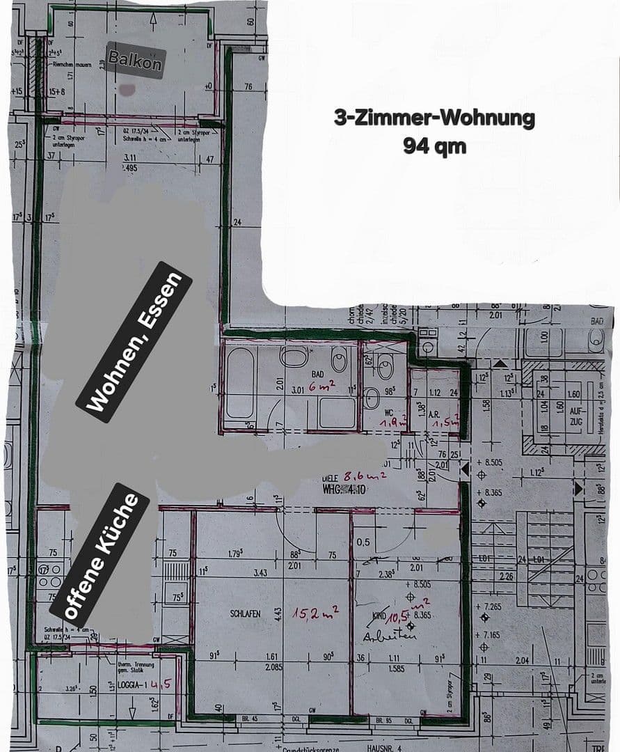 Predaj bytu 3-izbový 94 m², Mönchengladbach, Severné Porýnie - Westfálsko Predaj bytu 3-izbový 94 m², Mönchengladbach, Severné Porýnie - Westfálsko