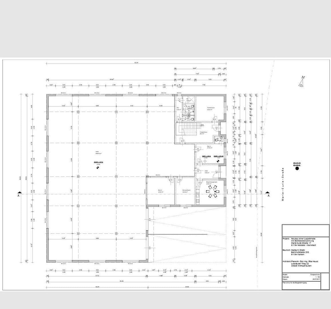 Prenájom nebytového priestoru 1.690 m², Niddatal, Hesensko Prenájom nebytového priestoru 1.690 m², Niddatal, Hesensko