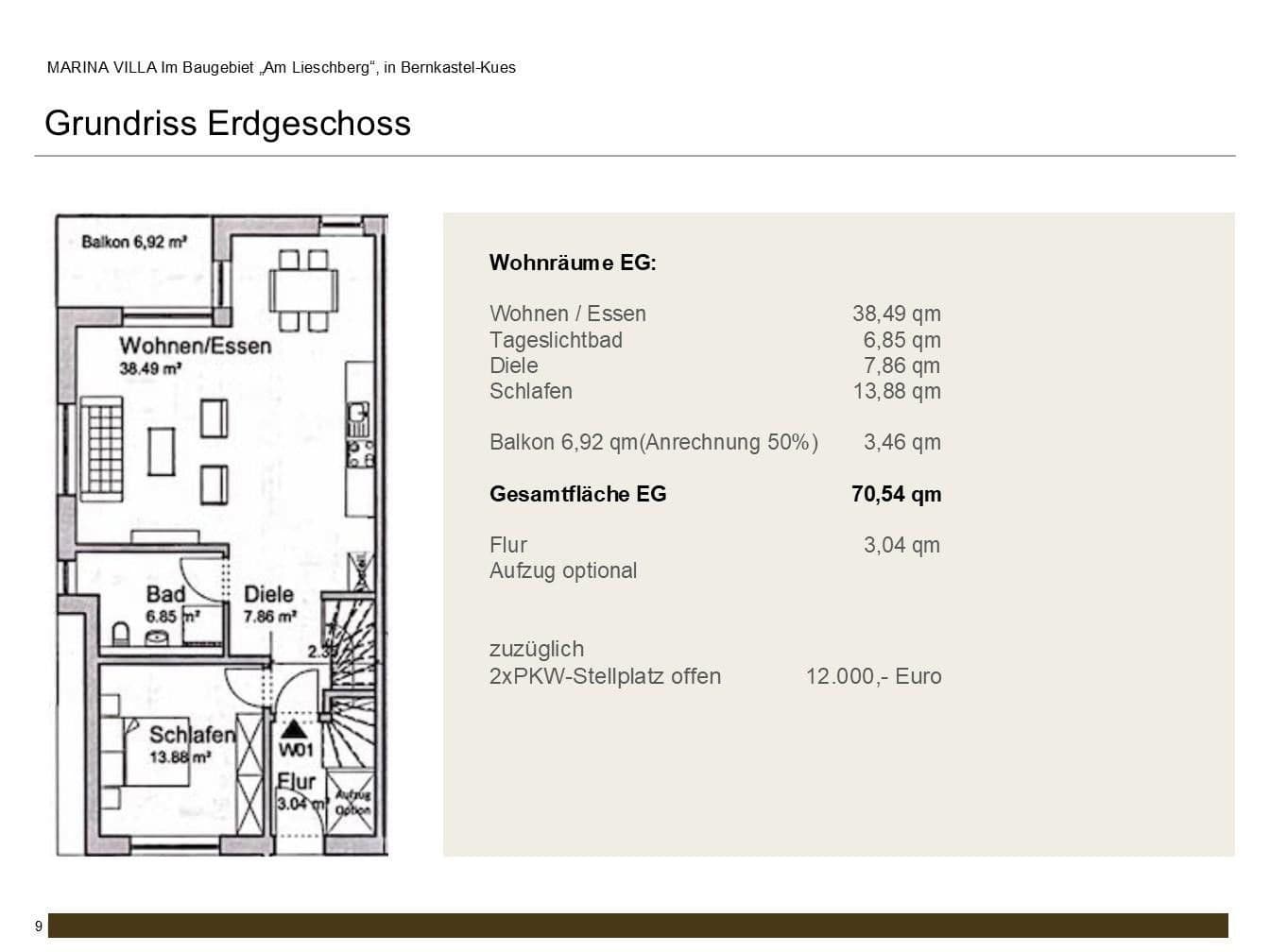 Predaj bytu 3-izbový 136 m², Am Lieschberg 44, Bernkastel-Kues, Porýnie-Falcko Predaj bytu 3-izbový 136 m², Am Lieschberg 44, Bernkastel-Kues, Porýnie-Falcko