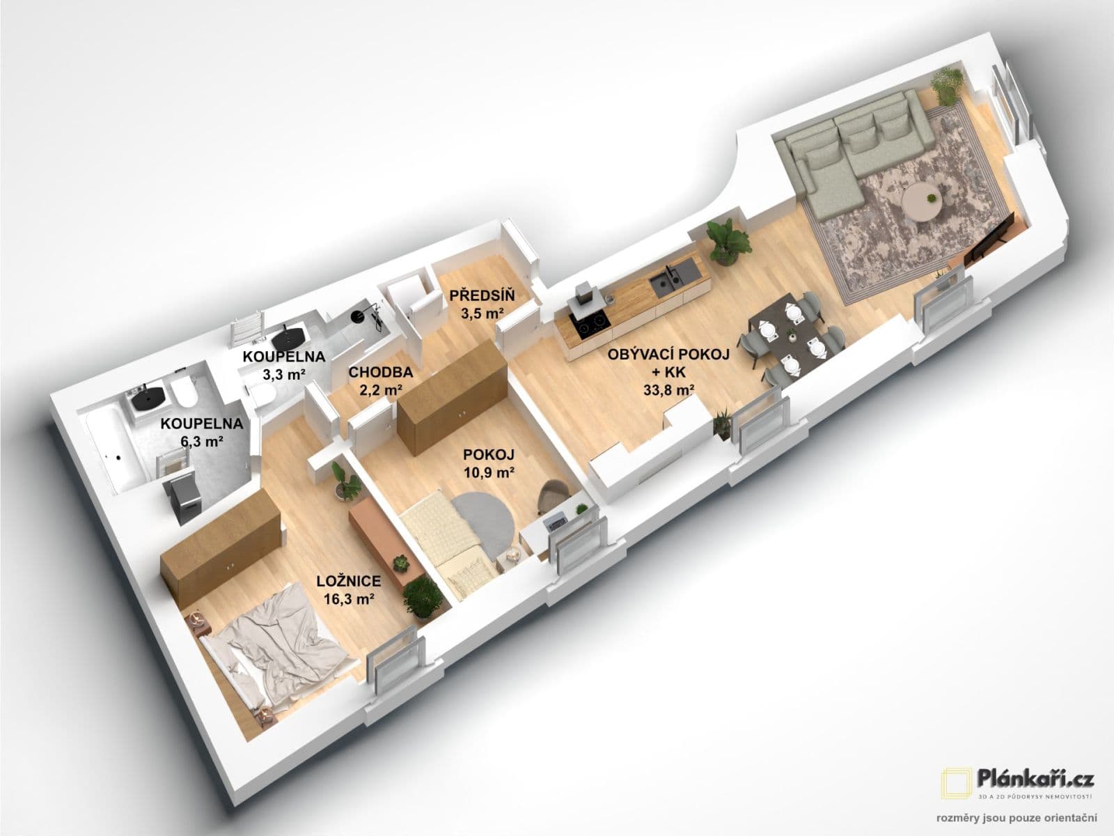 Predaj bytu 3-izbový 77 m², Petrská, Praha, Praha Predaj bytu 3-izbový 77 m², Petrská, Praha, Praha
