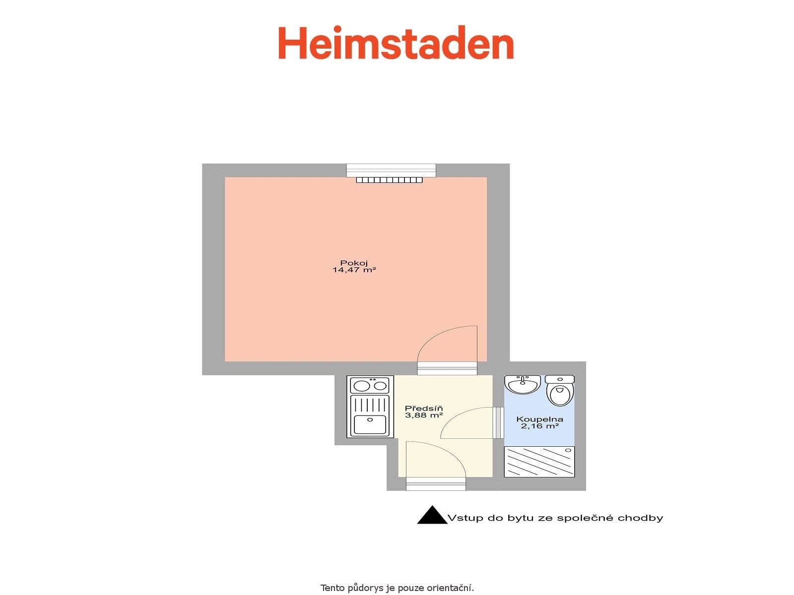 Prenájom bytu 1-izbový 20 m², Československé armády, Havířov, Moravskoslezský kraj Prenájom bytu 1-izbový 20 m², Československé armády, Havířov, Moravskoslezský kraj