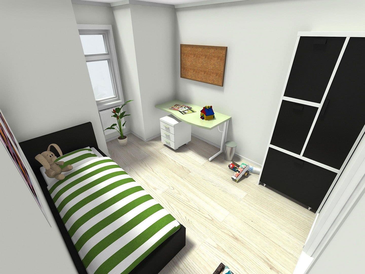 Prenájom bytu 3-izbový 84 m², Chemnitzer Str. 72, Meerane, Sasko Prenájom bytu 3-izbový 84 m², Chemnitzer Str. 72, Meerane, Sasko