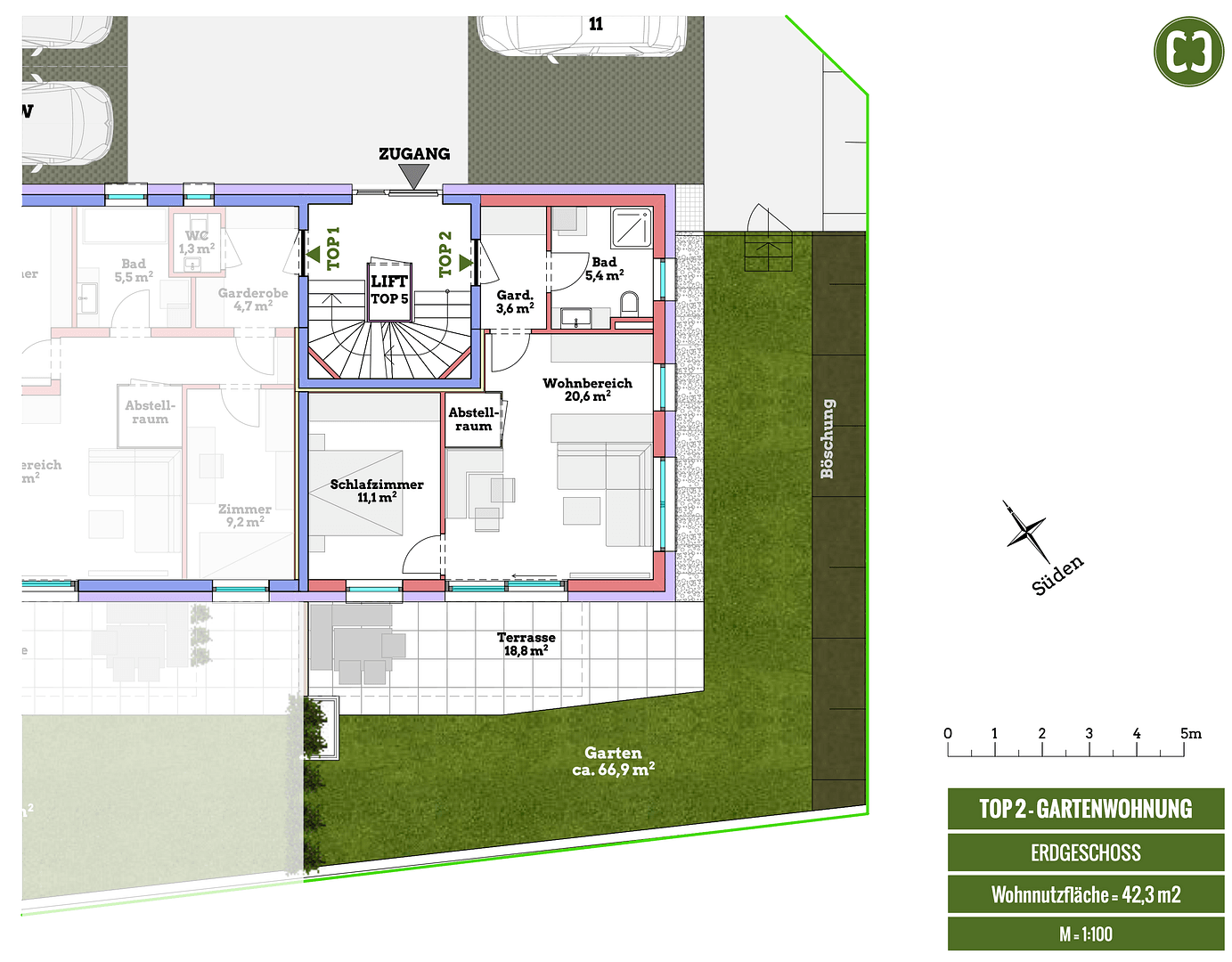 Predaj bytu 2-izbový 43 m², Salzburg, Salzbursko Predaj bytu 2-izbový 43 m², Salzburg, Salzbursko