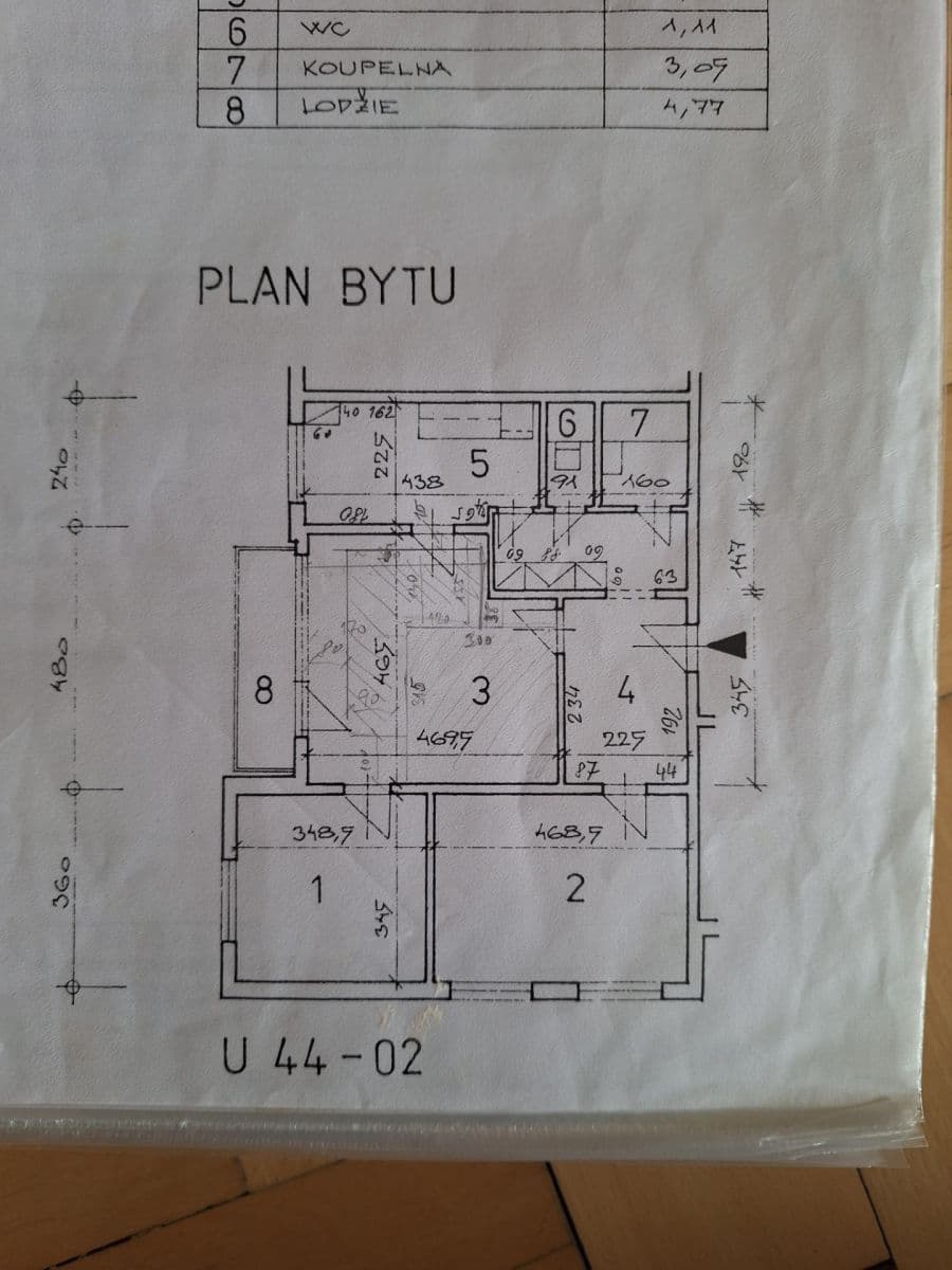 Predaj bytu 3-izbový 76 m², Oblá, Brno, Jihomoravský kraj Predaj bytu 3-izbový 76 m², Oblá, Brno, Jihomoravský kraj
