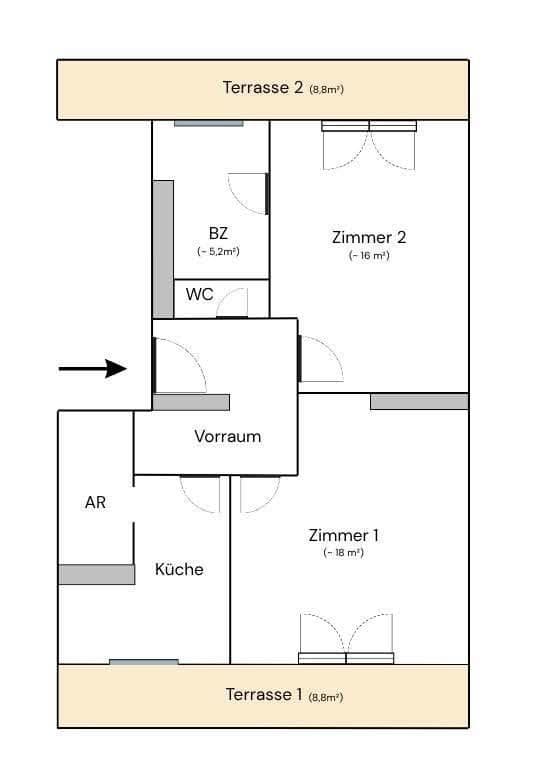 Predaj bytu 2-izbový 60 m², Quellenstraße 68-70, Wien, Viedeň Predaj bytu 2-izbový 60 m², Quellenstraße 68-70, Wien, Viedeň