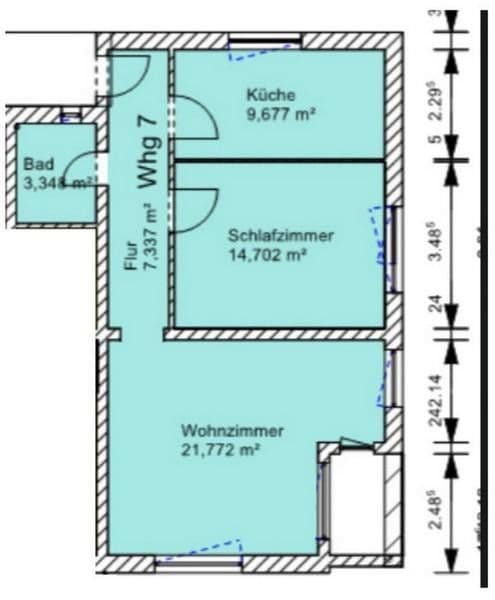 Prenájom bytu 2-izbový 58 m², Hamburg, Hamburg Prenájom bytu 2-izbový 58 m², Hamburg, Hamburg