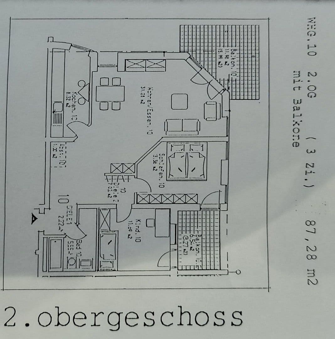 Predaj bytu 3-izbový 88 m², Ginsheim-Gustavsburg, Hesensko Predaj bytu 3-izbový 88 m², Ginsheim-Gustavsburg, Hesensko