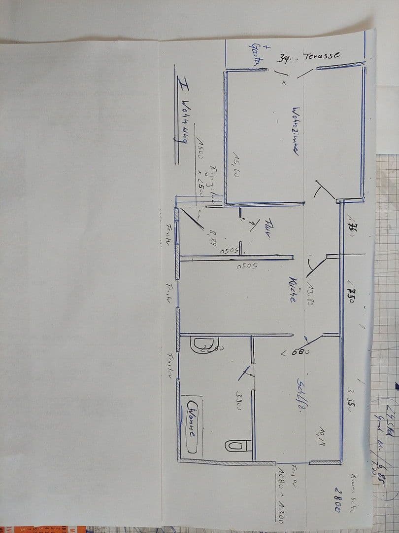Prenájom bytu 2-izbový 62 m², Penzin, Meklenbursko-Predpomoransko Prenájom bytu 2-izbový 62 m², Penzin, Meklenbursko-Predpomoransko