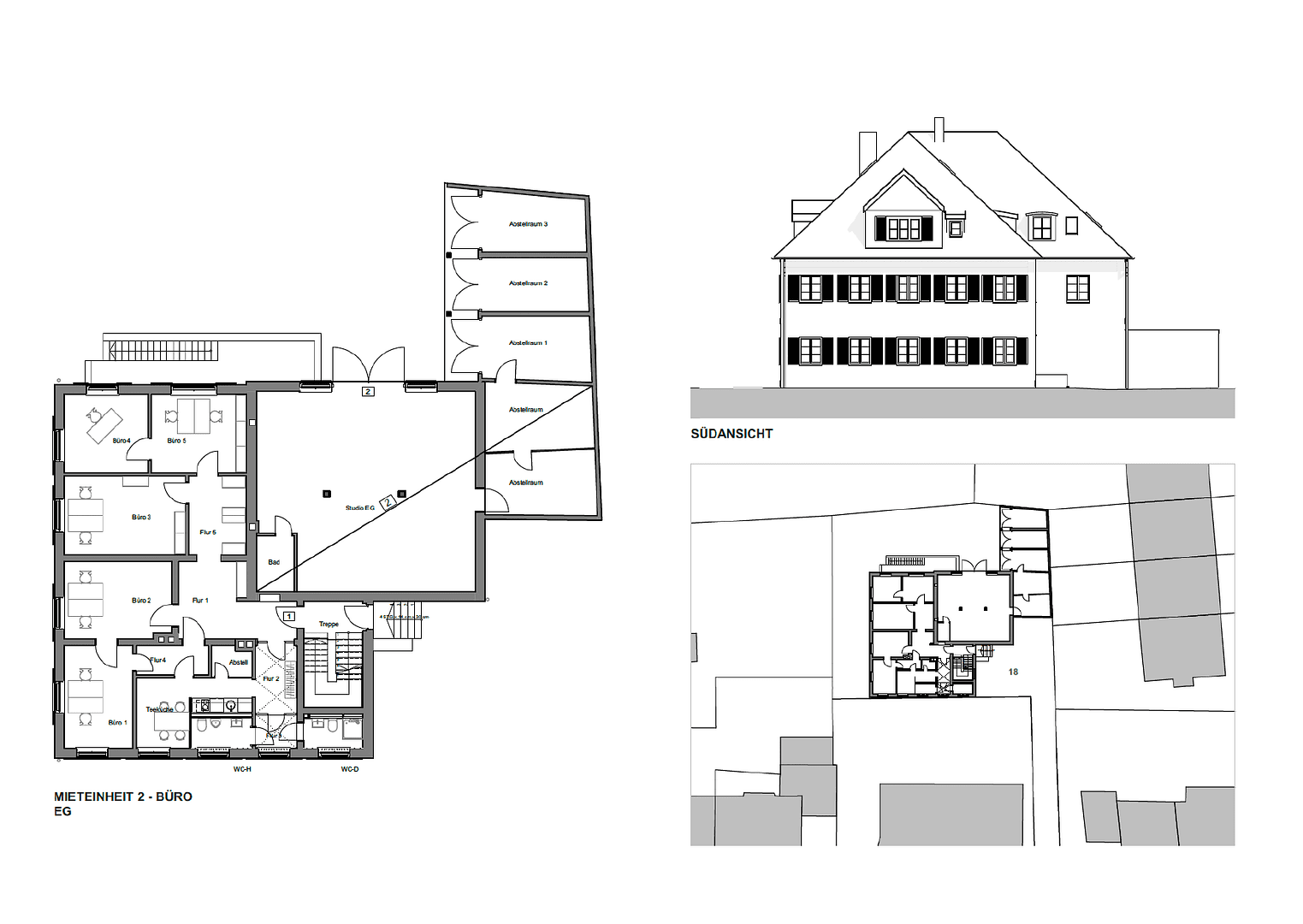Prenájom kancelárie 162 m², Karl-Theodor-Strasse 18, München, Bavorsko Prenájom kancelárie 162 m², Karl-Theodor-Strasse 18, München, Bavorsko