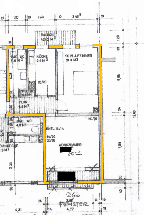 Prenájom bytu 2-izbový 67 m², Mannheim, Bádensko-Wurttembersko Prenájom bytu 2-izbový 67 m², Mannheim, Bádensko-Wurttembersko