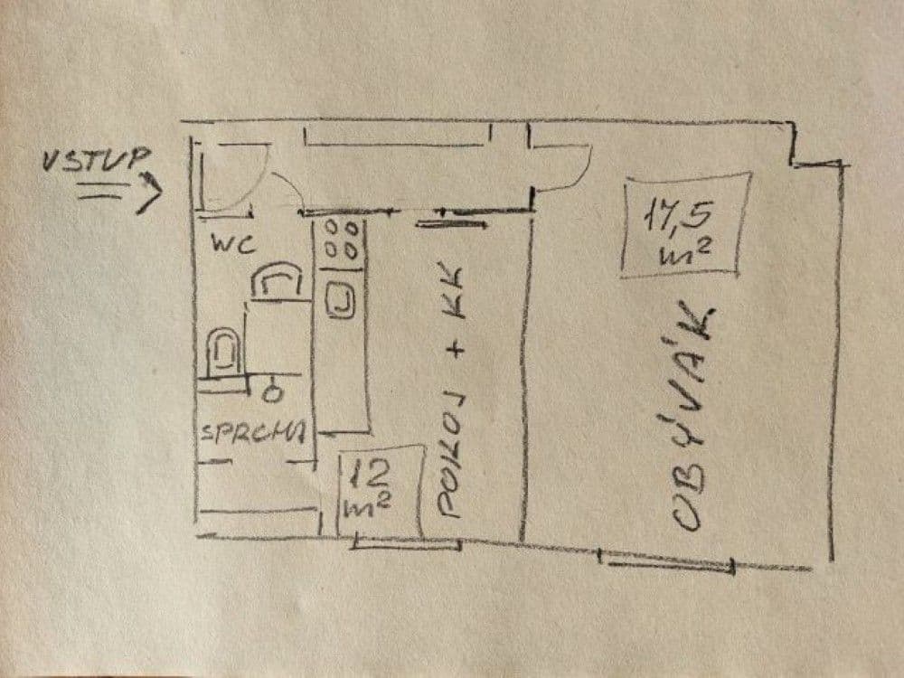 Prenájom bytu 1-izbový 43 m², Lužická, Brno, Jihomoravský kraj Prenájom bytu 1-izbový 43 m², Lužická, Brno, Jihomoravský kraj