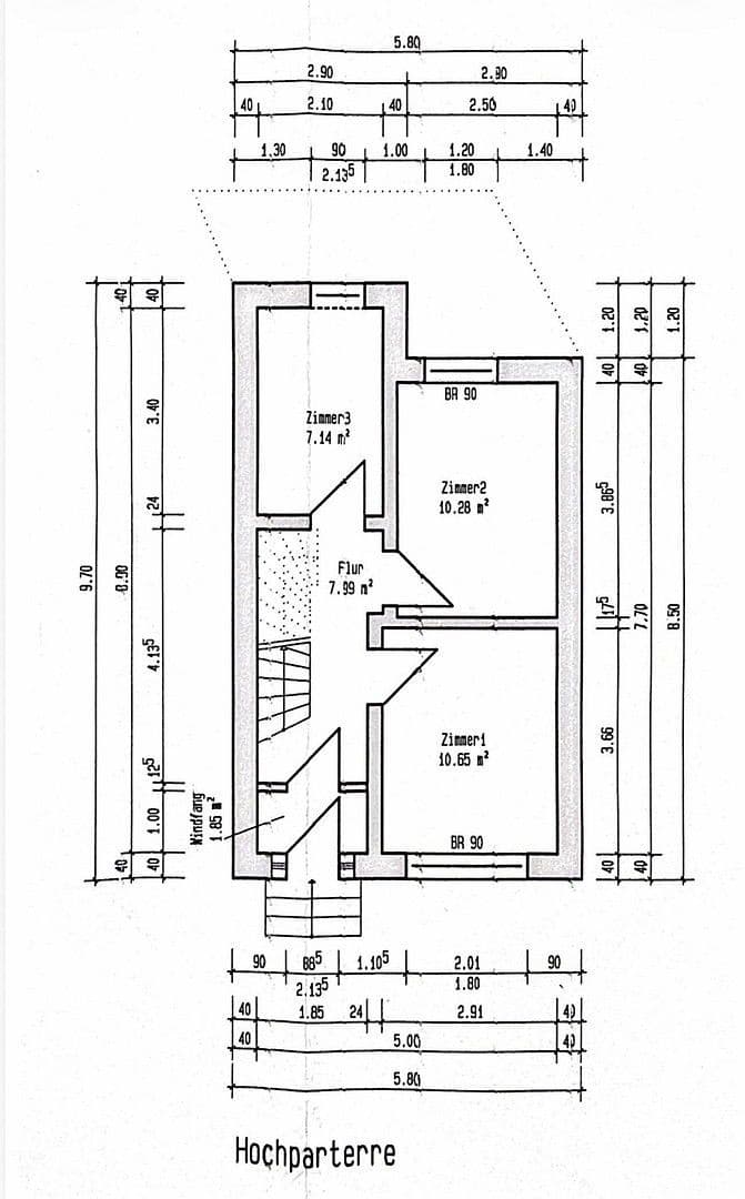 Predaj domu 110 m², pozemek 103 m², Osterfeuerbergstr. 24, Bremen, Brémy Predaj domu 110 m², pozemek 103 m², Osterfeuerbergstr. 24, Bremen, Brémy
