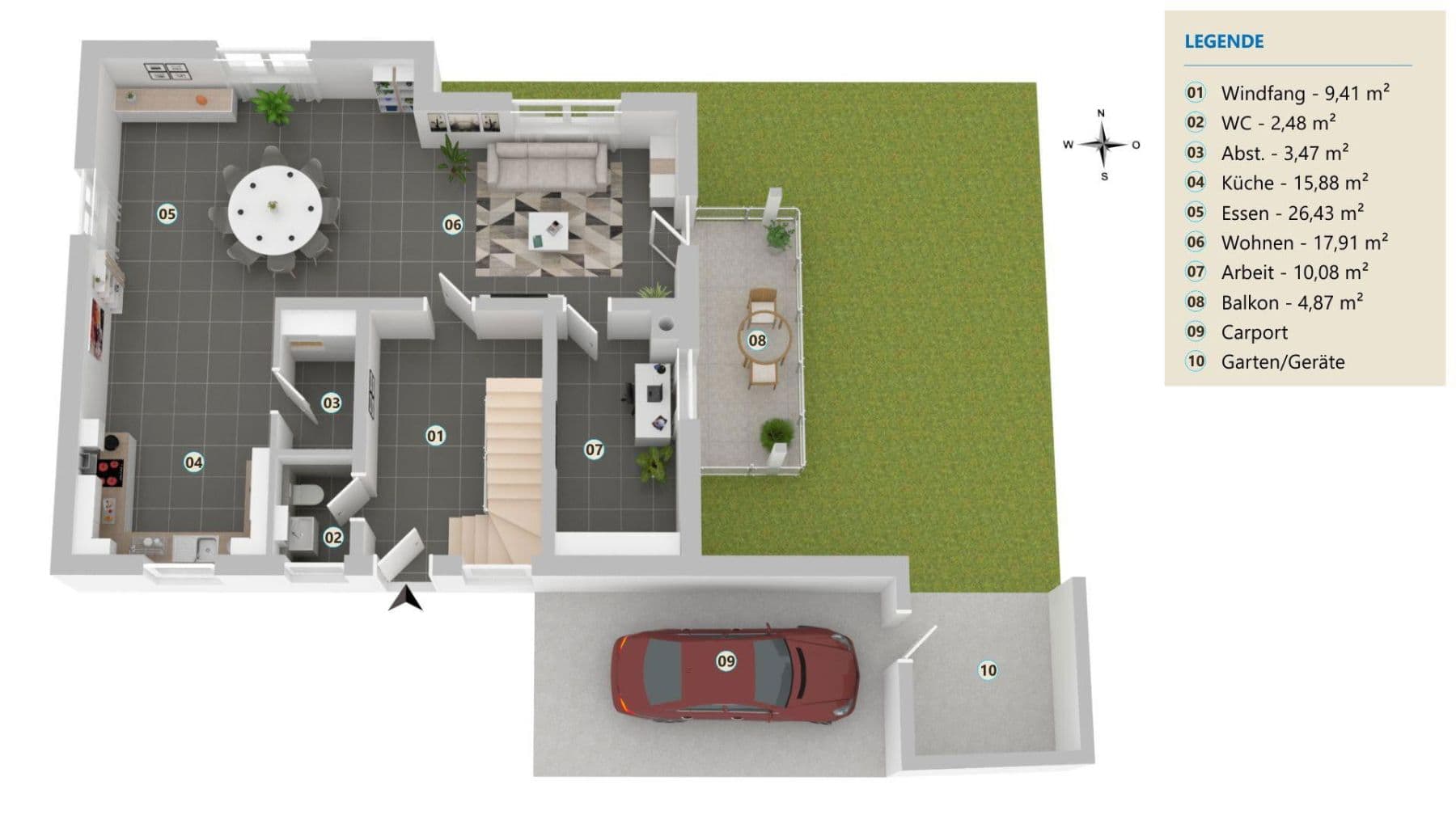 Prenájom domu 255 m², pozemek 300 m², Kirchstr. 16b, Reichenbach-Steegen, Porýnie-Falcko Prenájom domu 255 m², pozemek 300 m², Kirchstr. 16b, Reichenbach-Steegen, Porýnie-Falcko