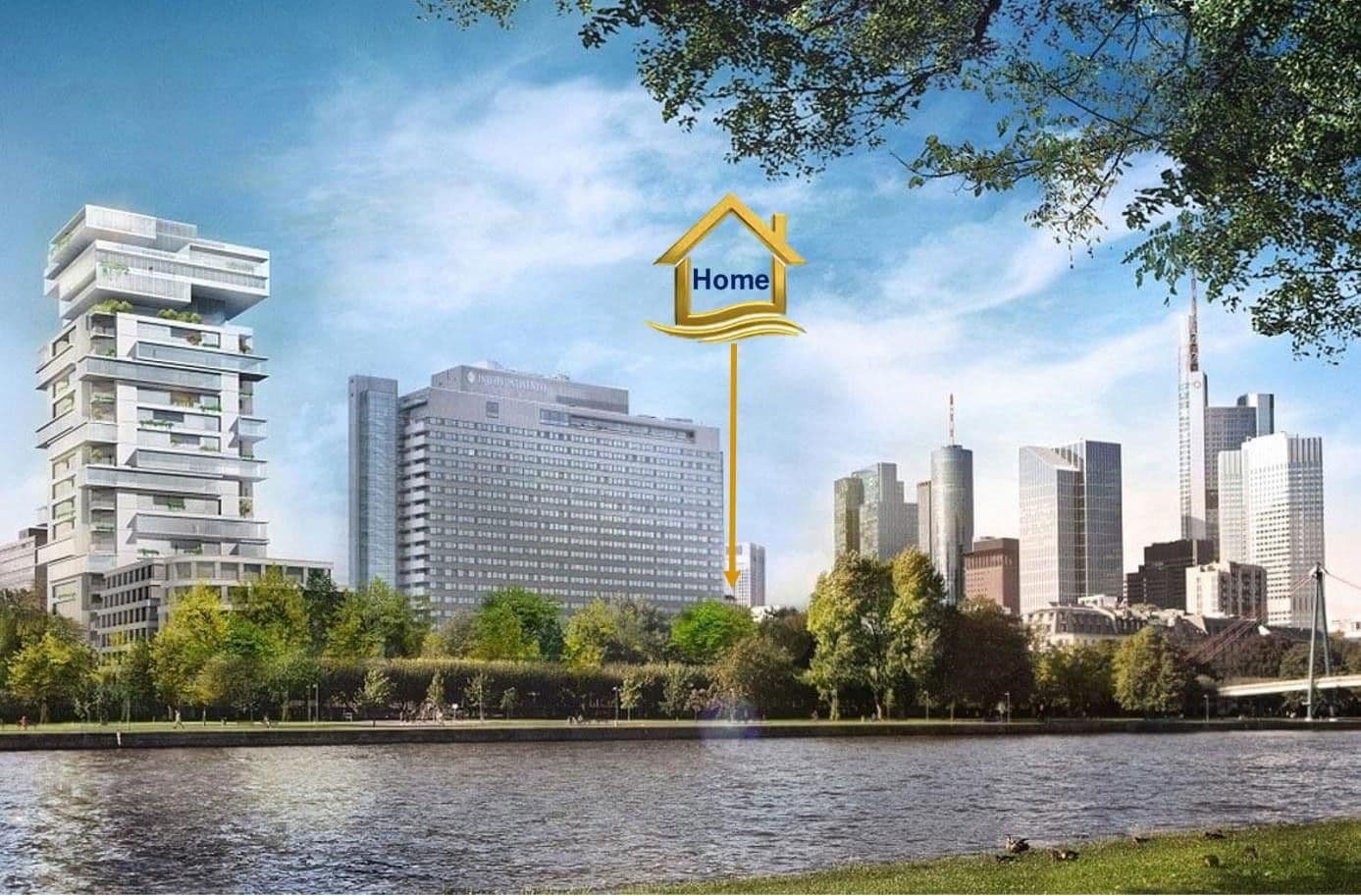 Prenájom bytu 2-izbový 55 m², Frankfurt am Main, Hesensko Prenájom bytu 2-izbový 55 m², Frankfurt am Main, Hesensko